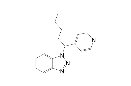 4-[1-(BENZOTRIAZOL-1-YL)-PENTYL]-PYRIDINE