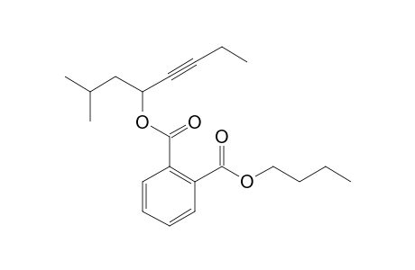 Phthalic acid, butyl 7-methyloct-3-yn-5-yl ester