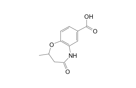 2-Methyl-4-oxo-2,3,4,5-tetrahydro-1,5-benzoxazepine-7-carboxylic acid