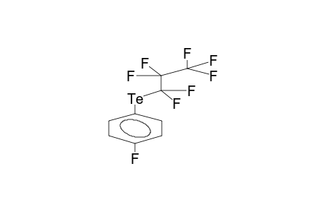 PARA-FLUOROPHENYLHEPTAFLUOROPROPYLTELLURIDE