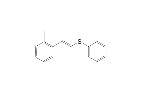 (E)-(2-methylstyryl)(phenyl)sulfane