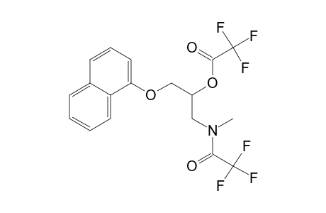 N-Methylnaphthoxyisopropanolamine ditrifluoroacetate