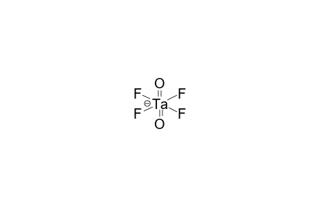 TRANS-TETRAFLUOROOXOTANTALATE-AQUA COMPLEX ANION