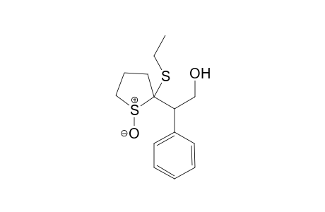 2-(Ethylthio-2-(2'-hydroxy-1'-phenylethyl)hiolane - 1-oxide