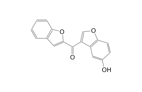 methanone, 2-benzofuranyl(5-hydroxy-3-benzofuranyl)-