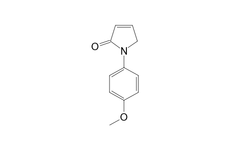 N-(4-METHYOXYPHENYL)-ALPHA,BETA-DEHYDRO-BUTYROLACTAM