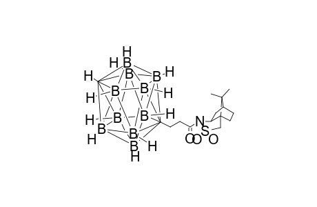 (2S)-N-[3'-(1",12"-Dicarba-closo-dodecaborane(12)-1"-yl)propionyl]borane-10,2-sultam