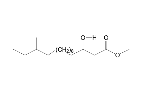 3-Hydroxy-14-methyl methyl hexadecanoate