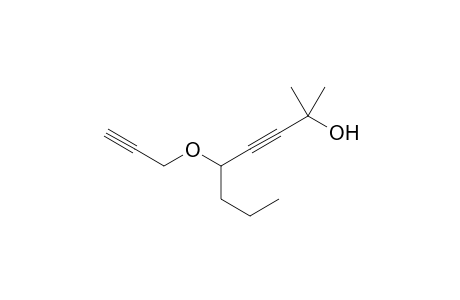 2-Methyl-5-prop-2-ynoxy-oct-3-yn-2-ol