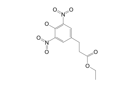 3,5-dinitro-4-hydrocinnamic acid, ethyl ester