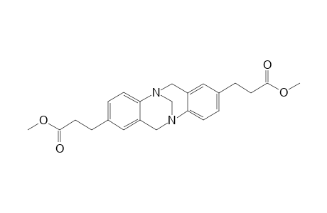 2,8-bis[2'-(Methoxycarbonyl)ethyl]-6H,12H-5,11-methano-dibenzo[b,f]-(1,5)-diazocine