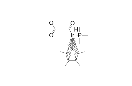 CP*(PME3)-IR-(H)-[C-(O)-C-(CH3)2-(CO2CH3)]