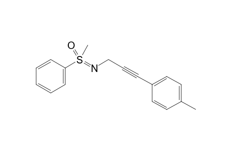 N-[3-(p-Tolyl)prop-2-yn-1-yl]-S,S-methylphenyl sulfoximine