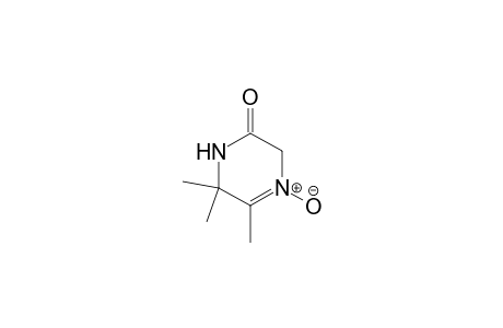 2(1H)-Pyrazinone, 3,6-dihydro-5,6,6-trimethyl-, 4-oxide