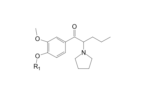 MDPV-M (demethylenyl-methyl-glucuronide) MS2