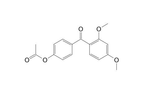 2,4-Dimethoxy-4'-hydroxybenzophenone, acetate