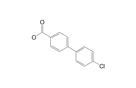 4-[4-Chlorophenyl]benzoic acid