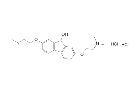 2,7-bis[2-(dimethylamino)ethoxy]fluoren-9-ol, dihydrochloride