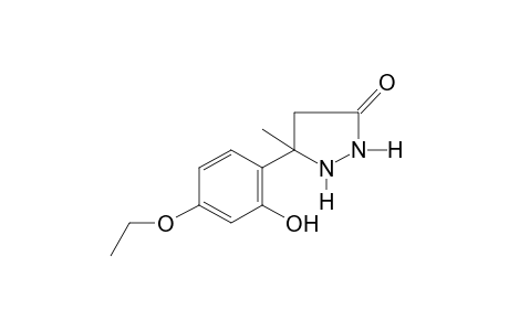5-(4-ethoxy-2-hydroxyphenyl)-5-methyl-3-pyrazolidinone