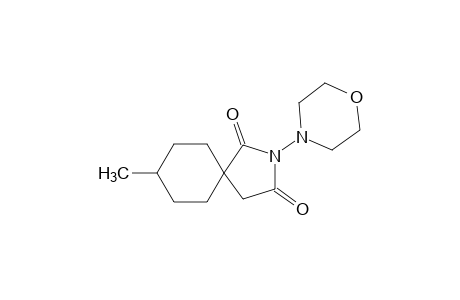 8-methyl-2-morpholino-2-azaspiro[4.5]decane-1,3-dione