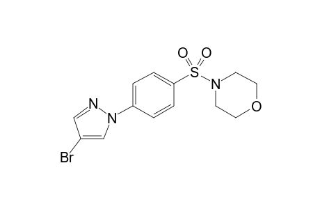 4-Bromo-1-(4-morpholinosulfonylphenyl)pyrazole