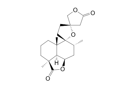 (13-R)-9-ALPHA,13-ALPHA-EPOXYLABDA-6-BETA-(19),16-(15)-DIOL_DILACTONE