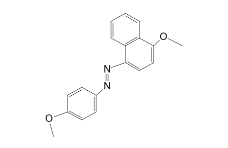 1-Methoxy-4-[(p-methoxyphenyl)azo]naphthalene