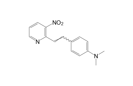 2-[p-(DIMETHYLAMINO)STYRYL]-3-NITROPYRIDINE