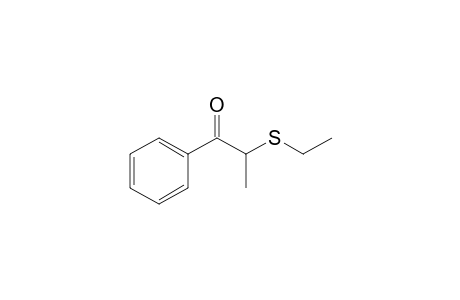2-(ethylthio)-1-phenyl-propan-1-one