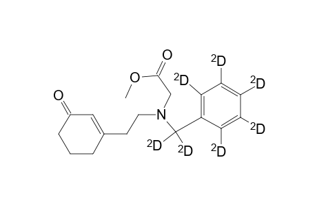 3-[2-[(N-(Benzyl-D7)-N-(methoxycarbonylmethyl))amino]ethyl]-2-cyclohexenone