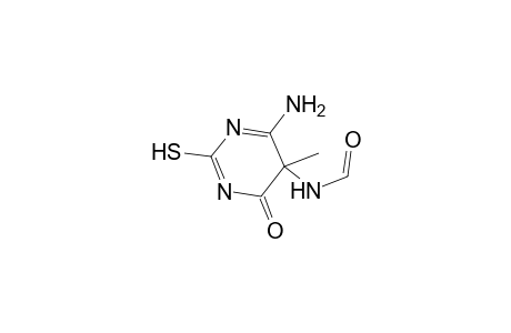 4-Imino-5-methyl-6-oxo-2-thioxohexahydro-5-pyrimidinylformamide