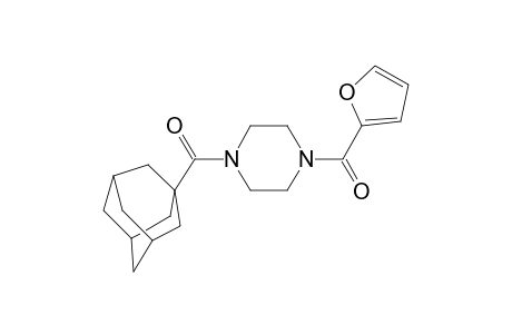 1-(1-Adamantylcarbonyl)-4-(2-furylcarbonyl)piperazine