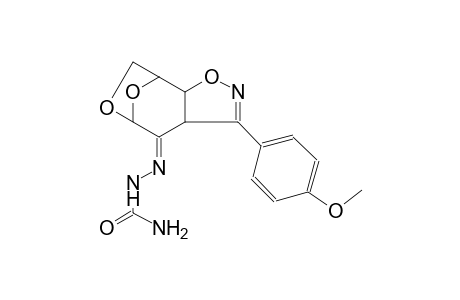 (Z)-2-(3-(4-methoxyphenyl)-8,8a-dihydro-5,8-epoxyoxepino[4,5-d]isoxazol-4(3aH,5H,7H)-ylidene)hydrazinecarboxamide