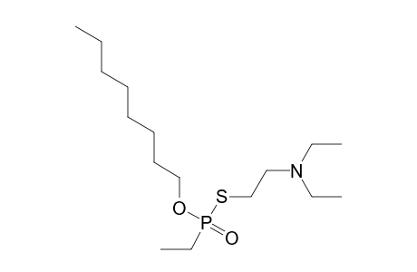 Diethyl-[2-[[ethyl(octoxy)phosphoryl]thio]ethyl]amine