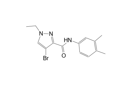 4-bromo-N-(3,4-dimethylphenyl)-1-ethyl-1H-pyrazole-3-carboxamide