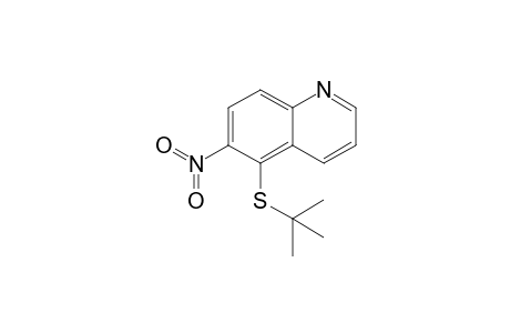 5-tert-Butylthio-6-nitroquinoline