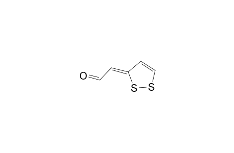 3H-1,2-DITHIOLE-delta3,alpha-ACETALDEHYDE