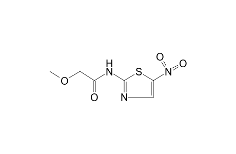 2-methoxy-N-(5-nitro-2-thiazolyl)acetamide