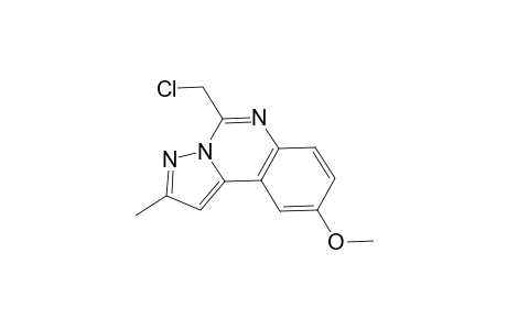 5-(Chloromethyl)-9-methoxy-2-methylpyrazolo[1,5-c]-quinazoline