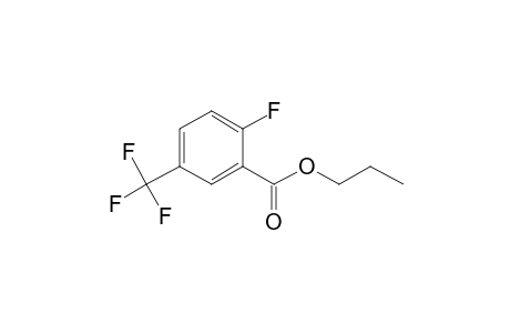 2-Fluoro-5-trifluoromethylbenzoic acid, propyl ester