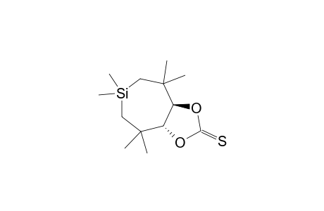 (+)-1,1,3,3,6,6-Hexamethyl-1-sila-trans-4,5-cyclopentanethionocarbonate