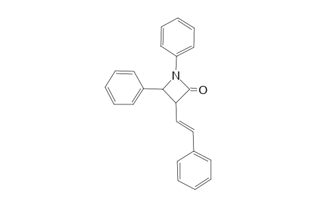 1,4-Diphenyl-3-[(E)-2-phenyl-1-ethenyl]-2-azetanone