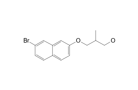 3-(7'-Bromonaphthalen-2'-yloxy)-2-methylpropan-1-ol