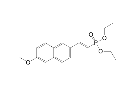 Trans-(o,o-diethyl)-2-(6-methoxynphth-2-yl)-ethenylphosphonate