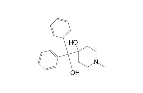 4-Hydroxy-1-methyl-alpha,alpha-diphenyl-4-piperidinemethanol