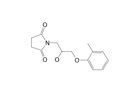 N-(2-Hydroxy-3-(o-tolyloxy)propyl)succinimide