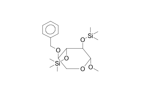 Methyl-4-O-benzyl-2,3-bis-O-trimethylsilyl.beta.-D-xylopyranosid