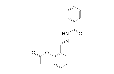 2-[(E)-(2-Benzoylhydrazono)methyl]phenyl acetate
