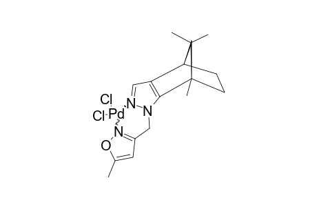 [DICHLORO-((4S,7R)-7,8,8-TRIMETHYL-1-[(5-METHYLISOXAZOL-3-YL)-METHYL]-4,5,6,7-TETRAHYDRO-4,7-METHANO-1-H-INDAZOLYL)-PALLADAT-(II)]