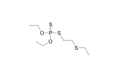 phosphorodithioic acid, O,O-diethyl S-[2-(ethylthio)ethyl] ester